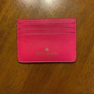 ♠️🆕Kate Spade Pink Card Holder♠️